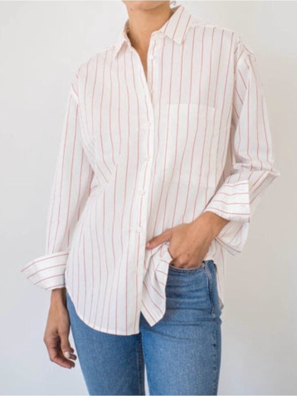AYR The Deep End Shirt | Red & White